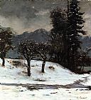 Snow by Gustave Courbet